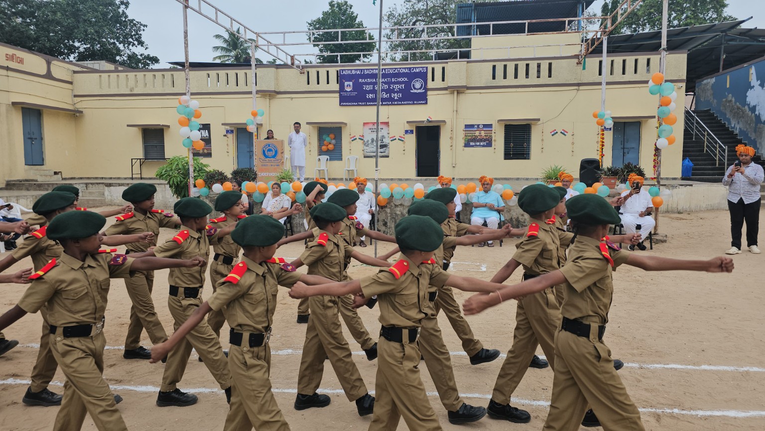 Cadets training for national service