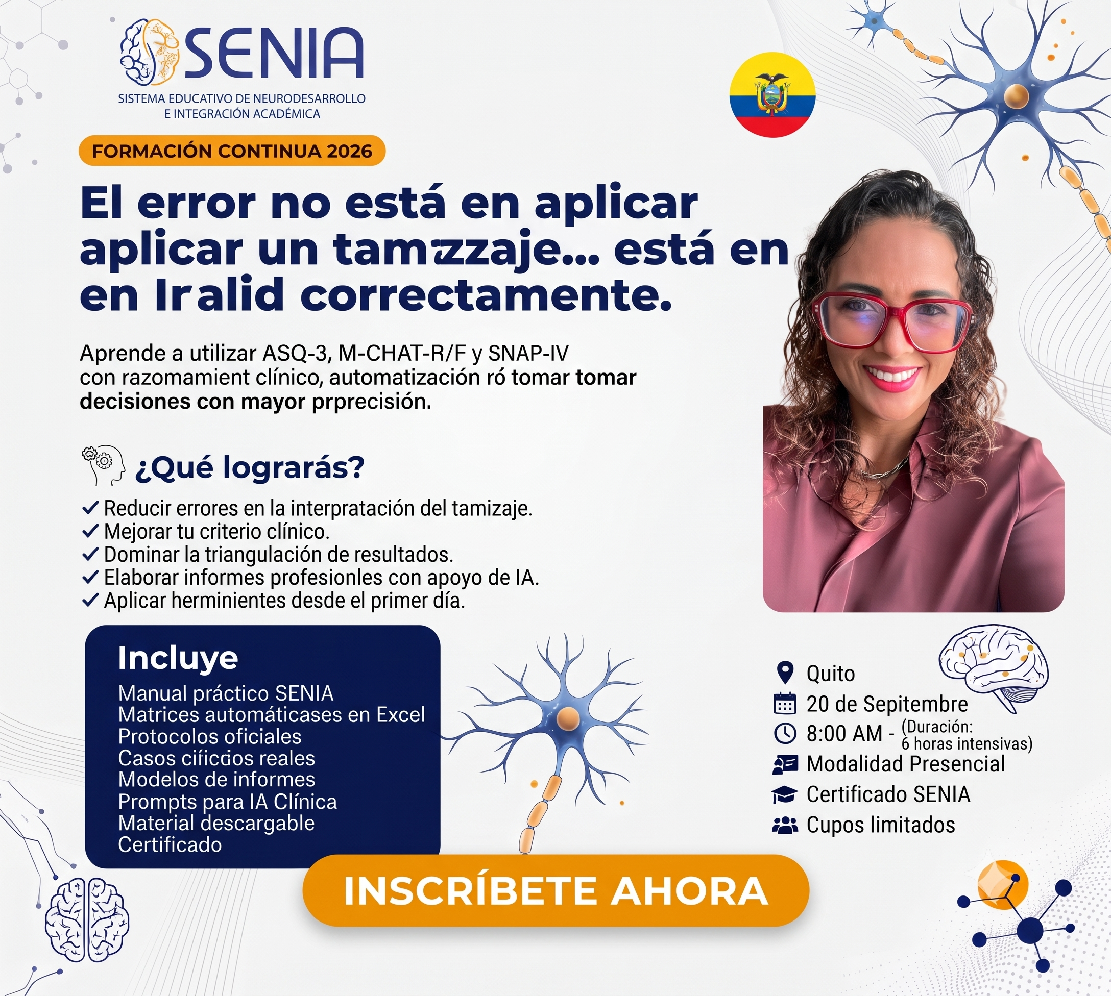 Certificación en Evaluación del Neurodesarrollo