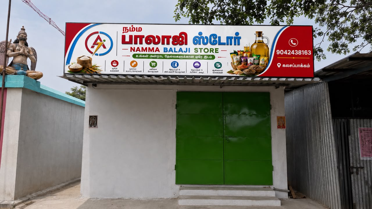 Namma Balaji Store Front