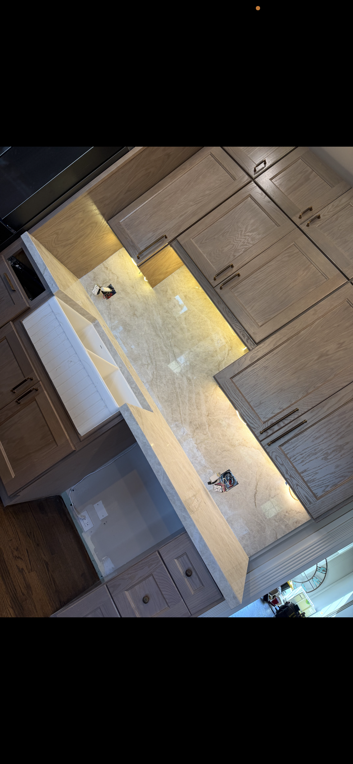 Integrated Stone Sink