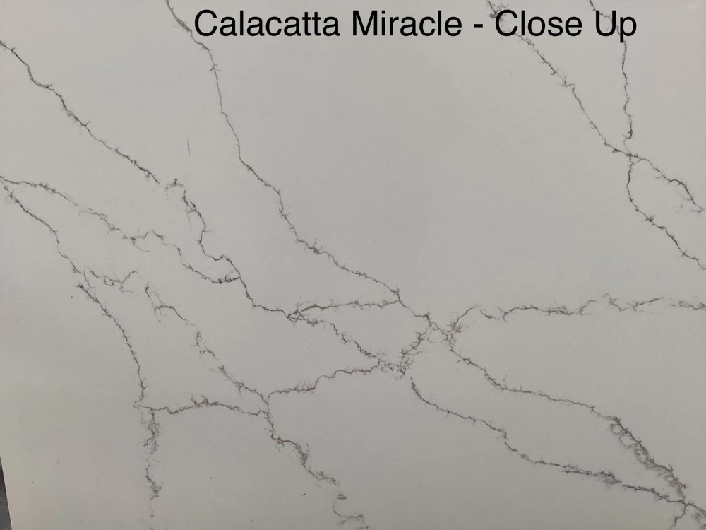 Close-up of natural quartzite slab