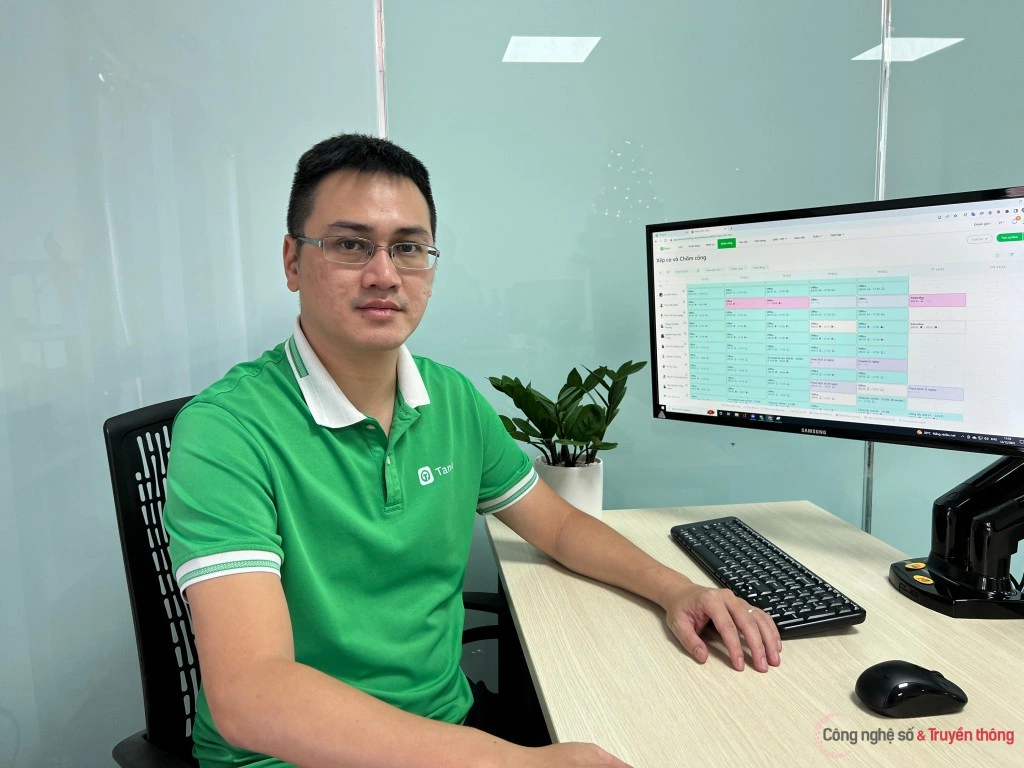 Giải pháp camera AI chấm công